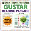 Gustar – Spanish Reading Passage and Worksheets | Woodward Spanish